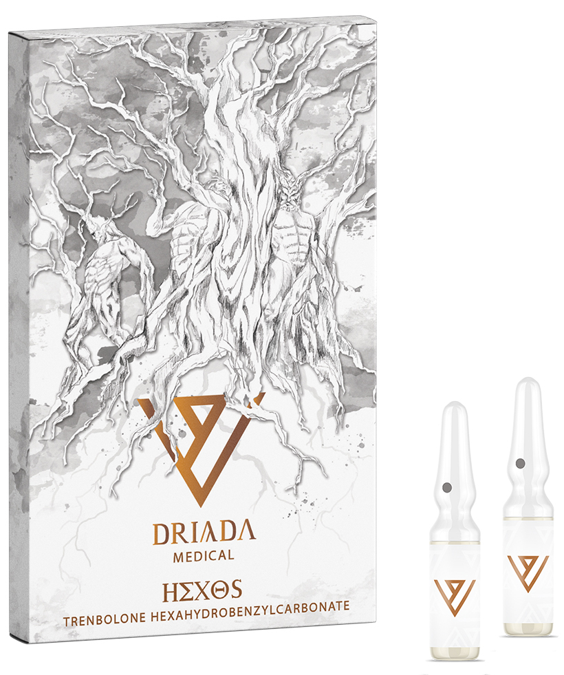 Hexos 75 mg/ml Trenbolona hexadecanoato de benzoato Parabolan