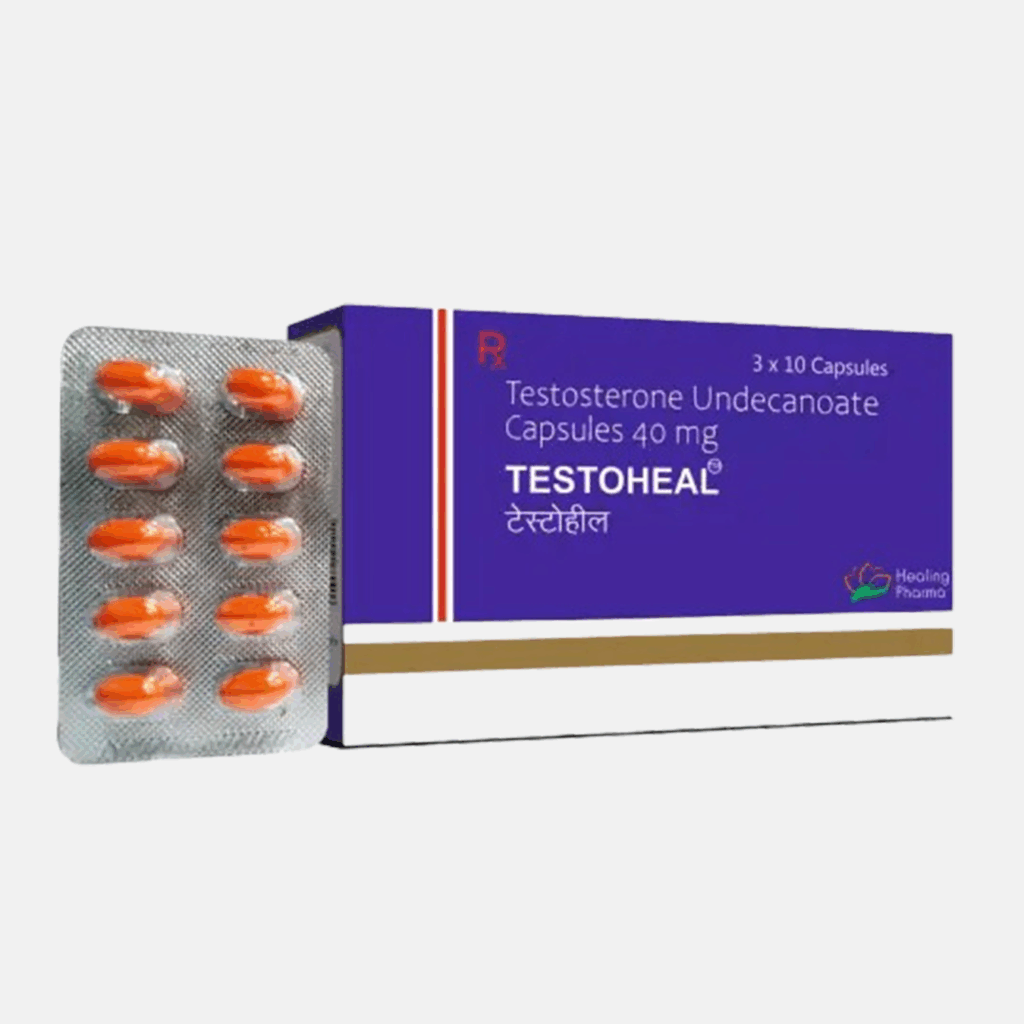 Testoheal 40 mg (undecanoato de testosterona oral)