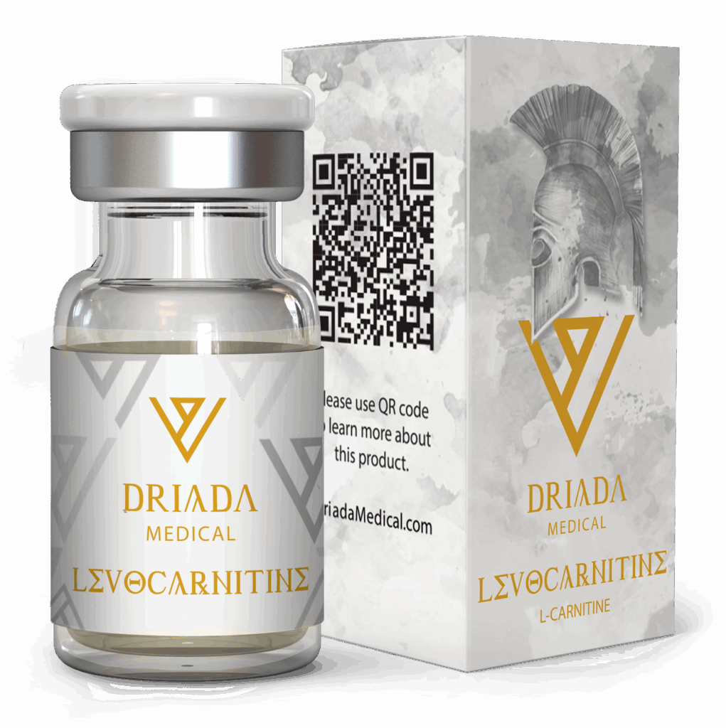 Levocarnitine 500 mg/ml (L-carnitine) 10 ml vial